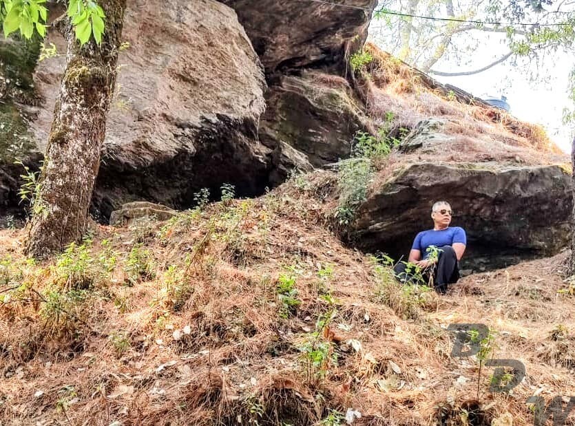 Cave man, in solitude